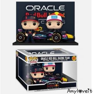 Funko Pop Moment 07 Oracle Red Bull Racing Team Pérez Verstappen Formula One Fl